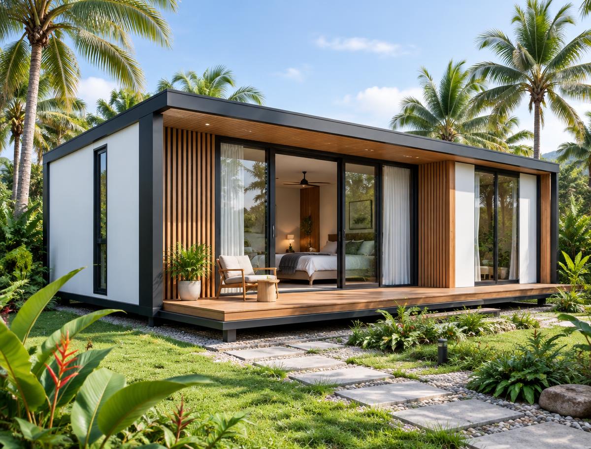 Garden hotels — illustrative exterior concept